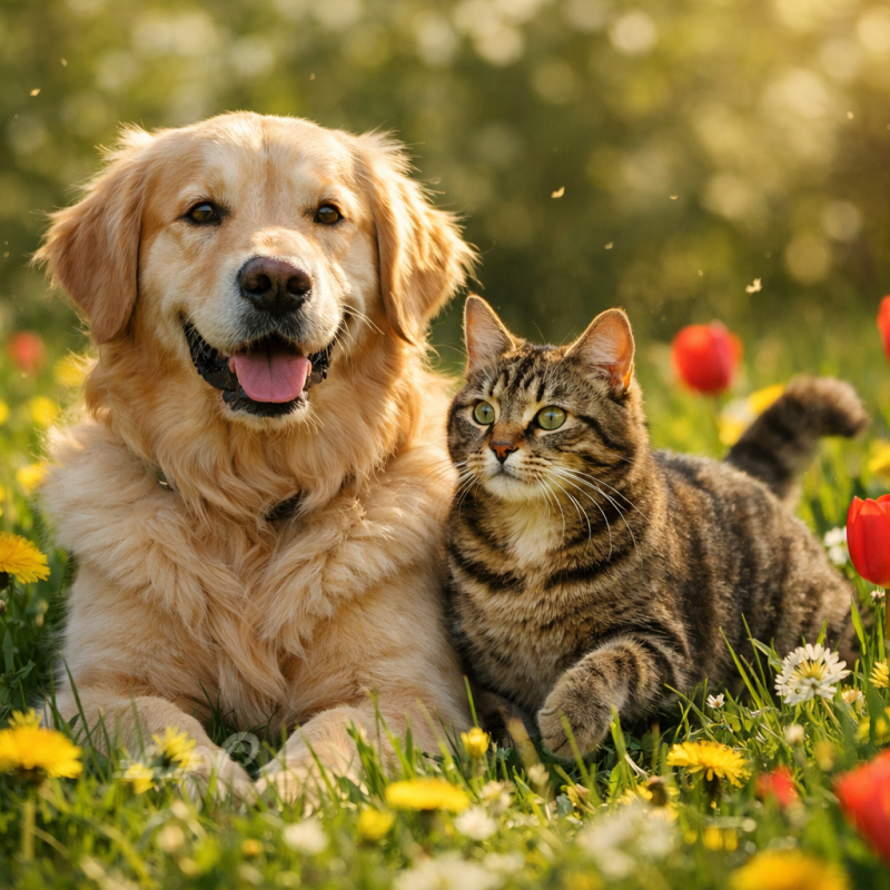 Jaro přináší radost i skrytá nebezpečí. Na co si dát s mazlíčkem pozor?